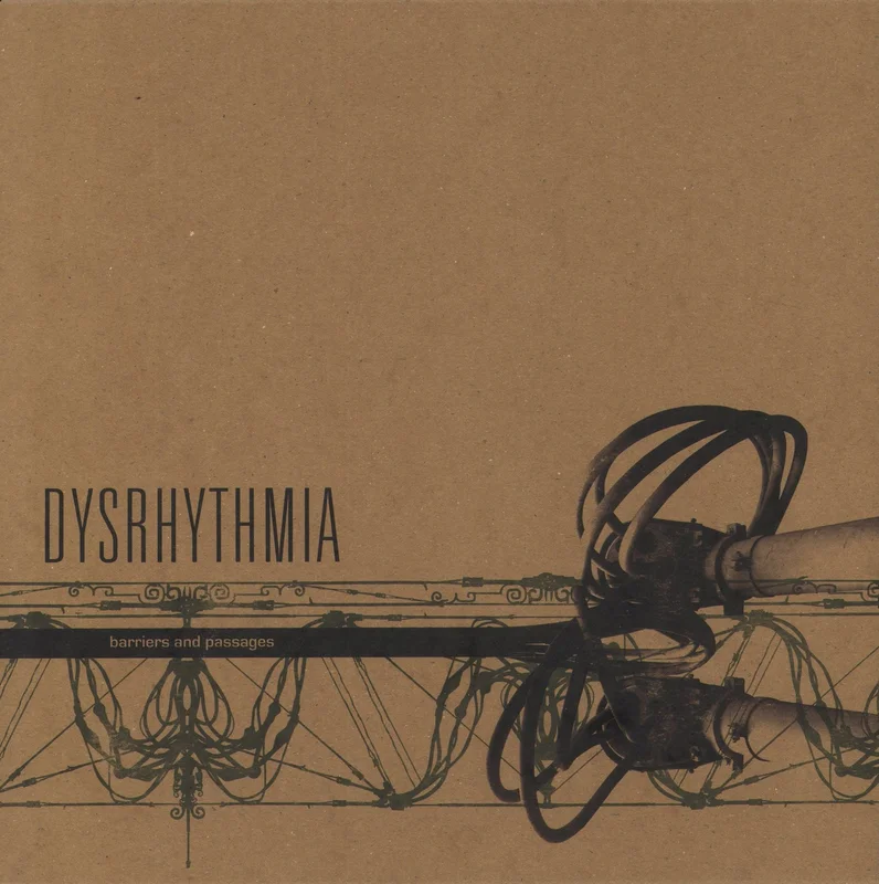 Dysrhythmia Barriers And Passages - Green W/ Brown Splatter Vinyl UK Vinyl LP