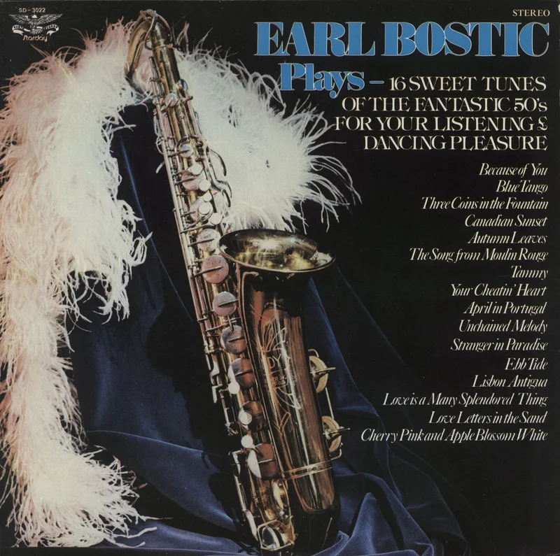 Earl Bostic Plays 16 Sweet Tunes Of The Fantastic 50's US Vinyl LP