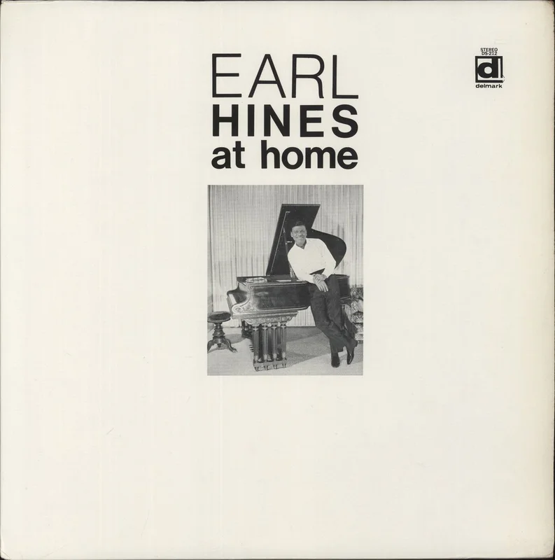 Earl Hines At Home UK Vinyl LP