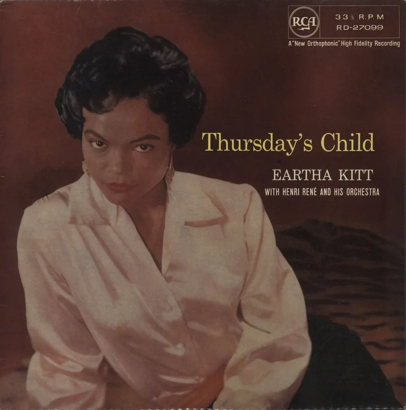 Eartha Kitt Thursday's Child UK Vinyl LP