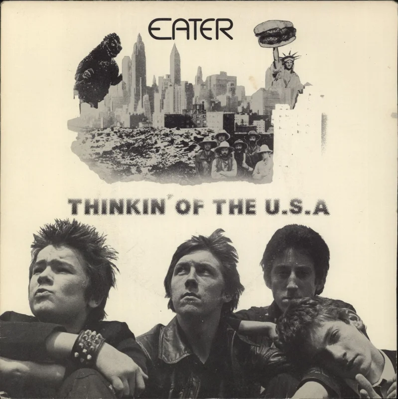 Eater Thinkin' Of The USA - Promo UK Promo 7" vinyl