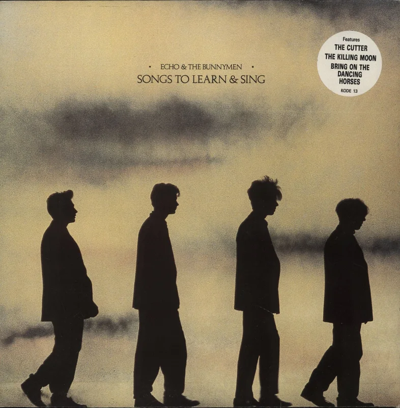 Echo & The Bunnymen Songs To Learn And Sing - Hype Sticker - EX UK Vinyl LP