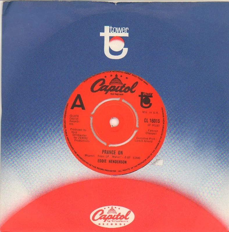 Eddie Henderson Prance On UK 7" vinyl