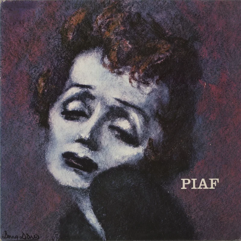 Edith Piaf Piaf Japanese Promo Vinyl LP