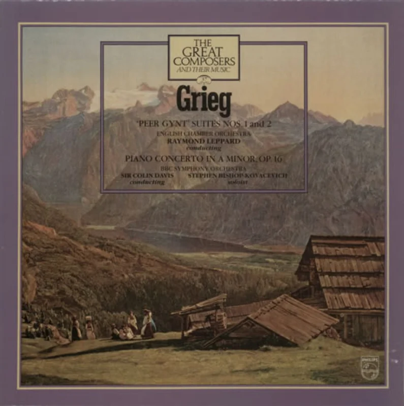 Edvard Grieg 'Peer Gynt' Suites Nos. 1 And 2 / Piano Concerto In A Minor UK Vinyl LP