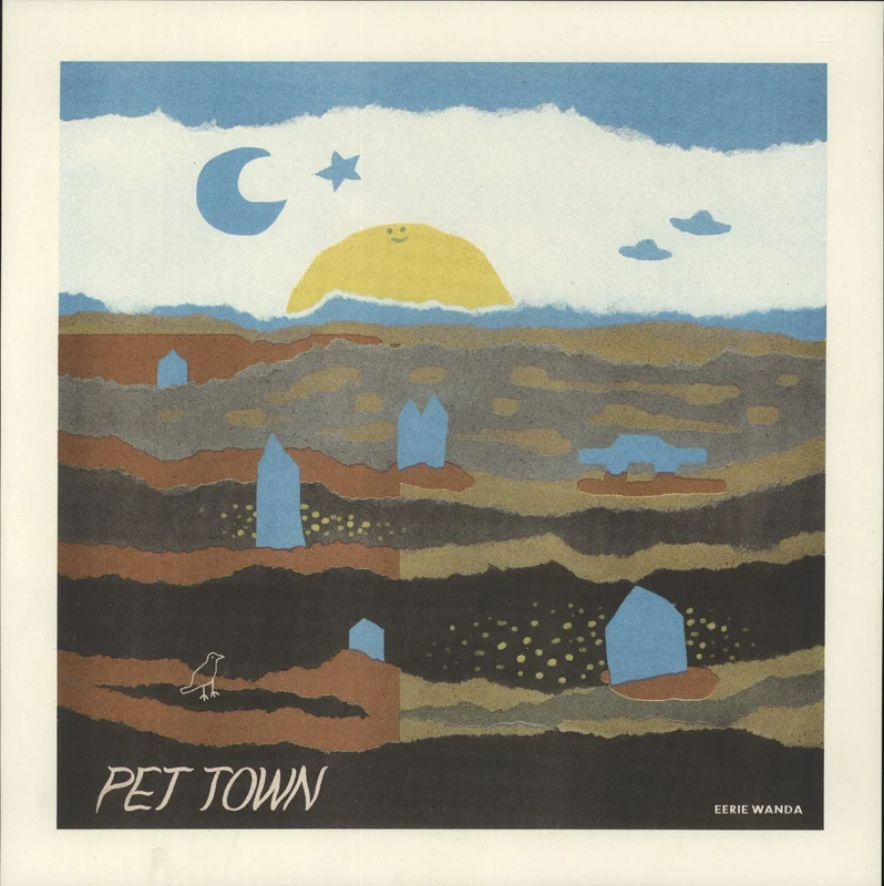 Eerie Wanda Pet Town - Test Pressing + Autographed Print US Vinyl LP