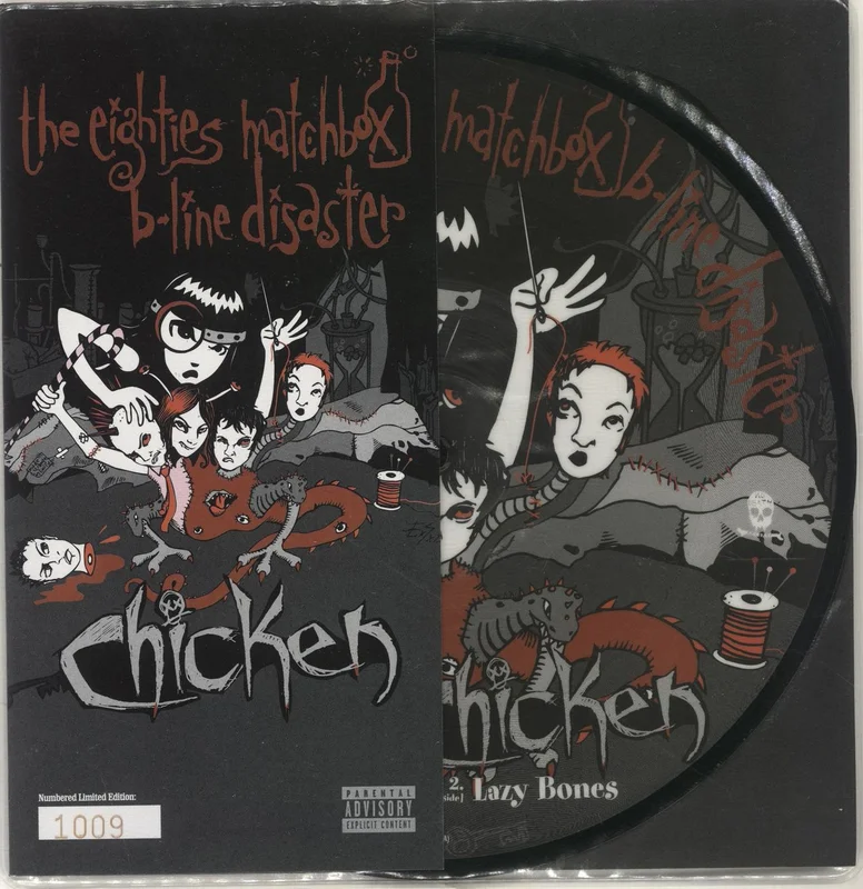 Eighties Matchbox B-Line Disaster Chicken UK 7" picture disc