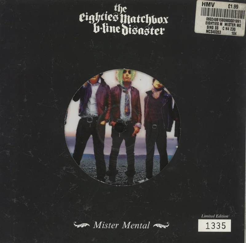Eighties Matchbox B-Line Disaster Mister Mental UK 7" picture disc