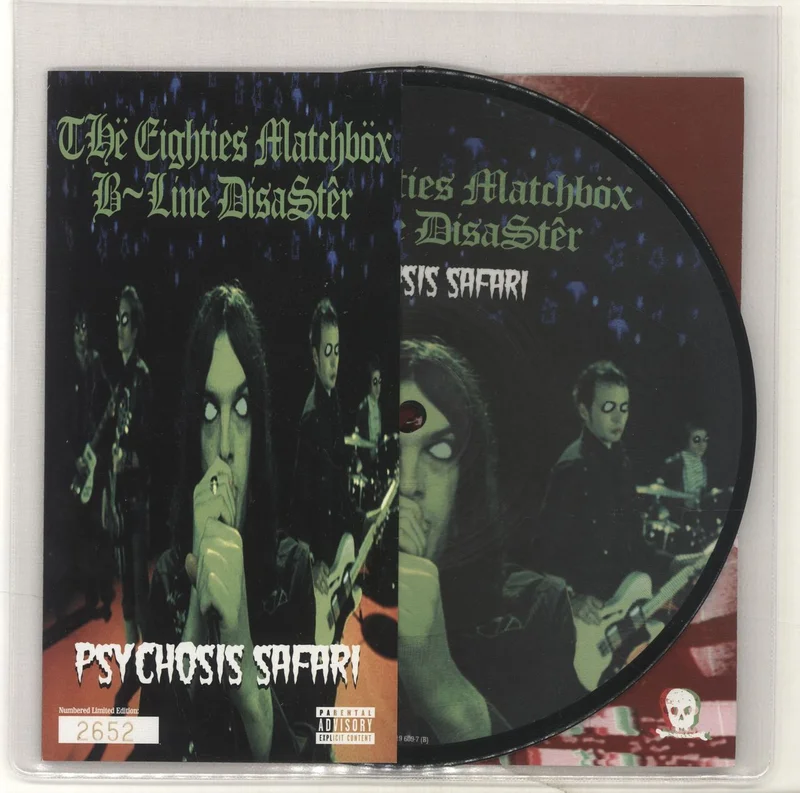 Eighties Matchbox B-Line Disaster Psychosis Safari - Numbered UK 7" picture disc