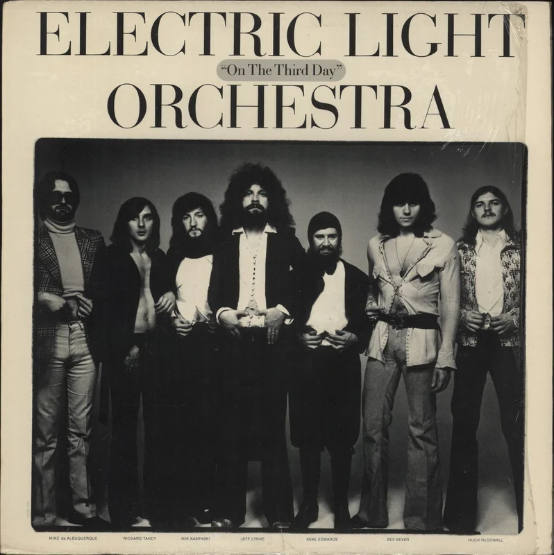 Electric Light Orchestra On The Third Day - Shrink UK Vinyl LP