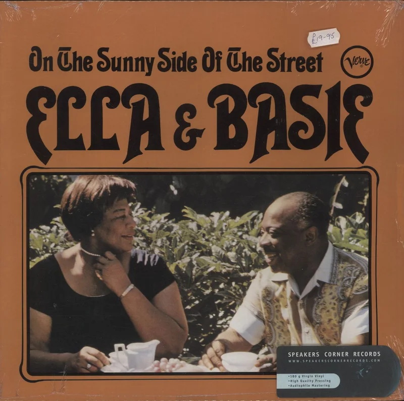 Ella Fitzgerald & Count Basie On The Sunny Side Of The Street German Vinyl LP