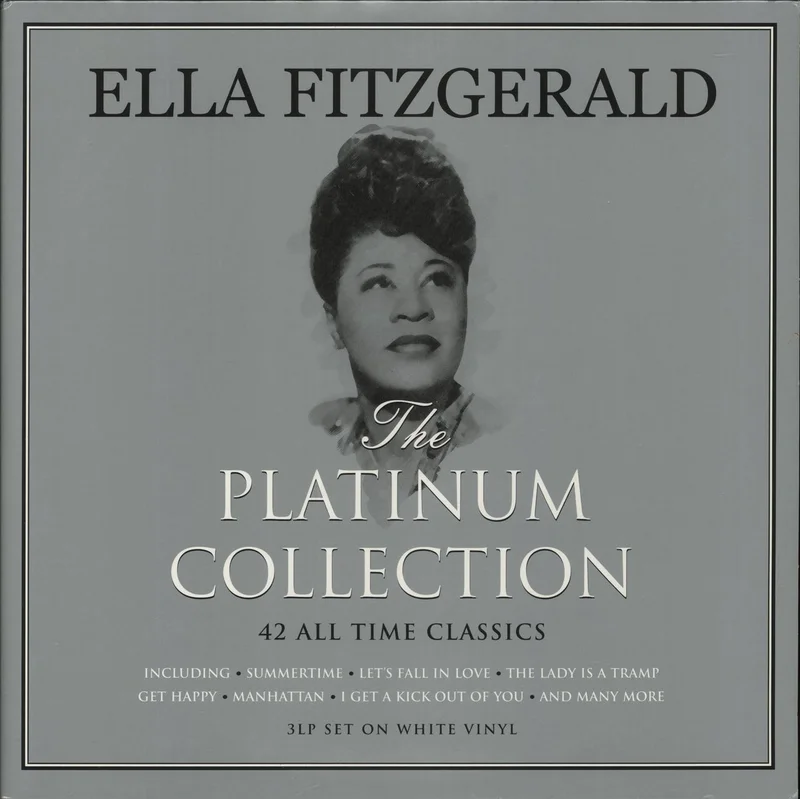 Ella Fitzgerald The Platinum Collection - White Vinyl UK 3-LP vinyl set