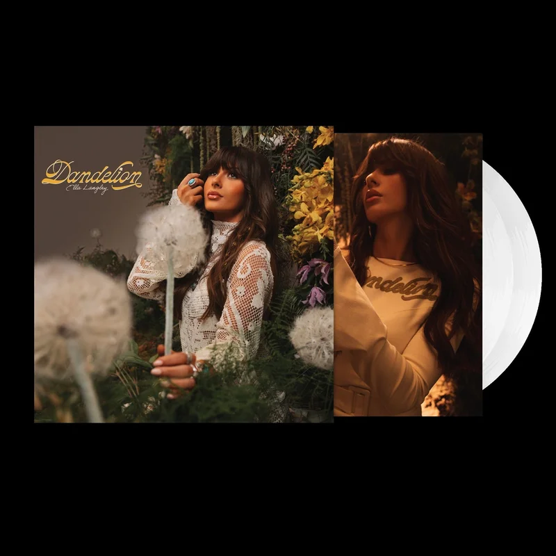 Ella Langley Dandelion - Puffball White Vinyl - Sealed UK 2-LP vinyl set