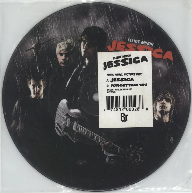 Elliot Minor Jessica UK 7" picture disc