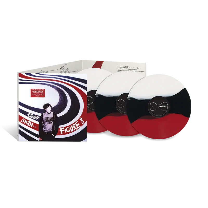 Elliott Smith - Figure 8 - Red Black White Vinyl - LP