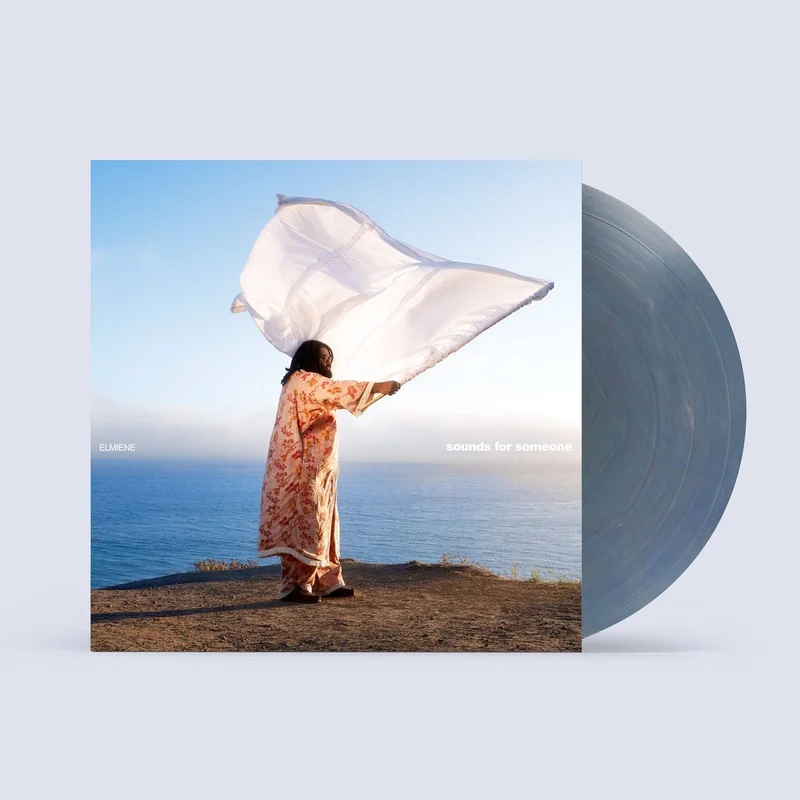 Elmiene Sounds For Someone - Ocean Blue Vinyl - Sealed UK Vinyl LP