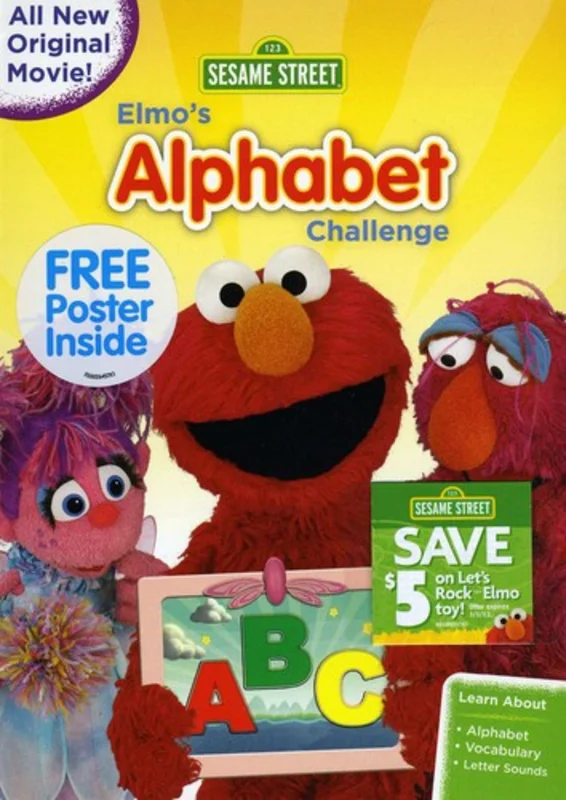 ELMOS ALPHABET CHALLENGE - DVD