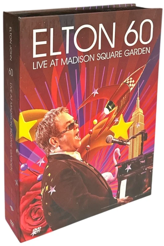 Elton John Elton 60 - Live At Madison Square Garden UK 3-disc CD/DVD Set