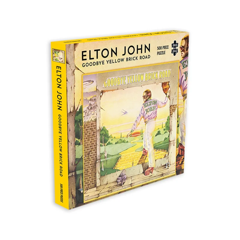 Elton John Goodbye Yellow Brick Road Puzzle