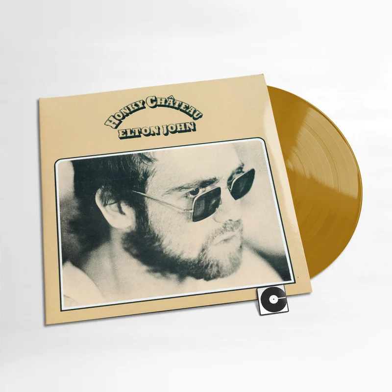 Elton John - "Honky Chateau" 2023 Pressing Indie Exclusive - 1 x Gold Vinyl LP