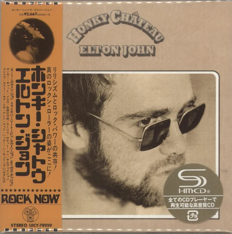 Elton John Honky Chateau Japanese SHM CD