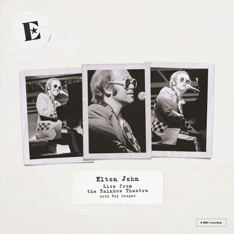 Elton John - Live from the Rainbow Theatre with Ray Cooper - LP