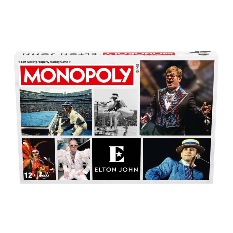 Elton John Monopoly Board Game