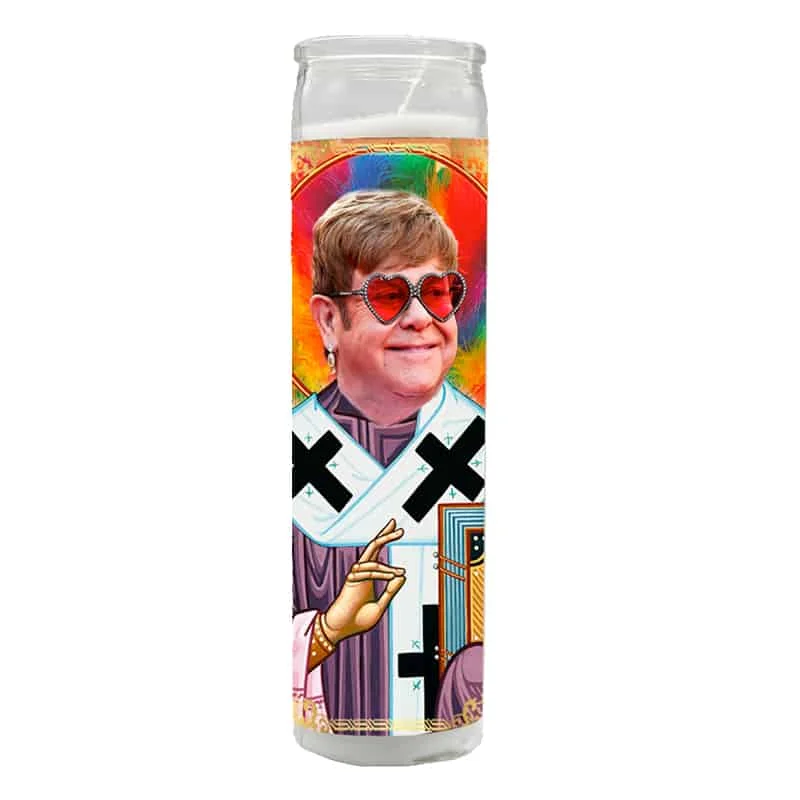 Elton John Prayer Candle