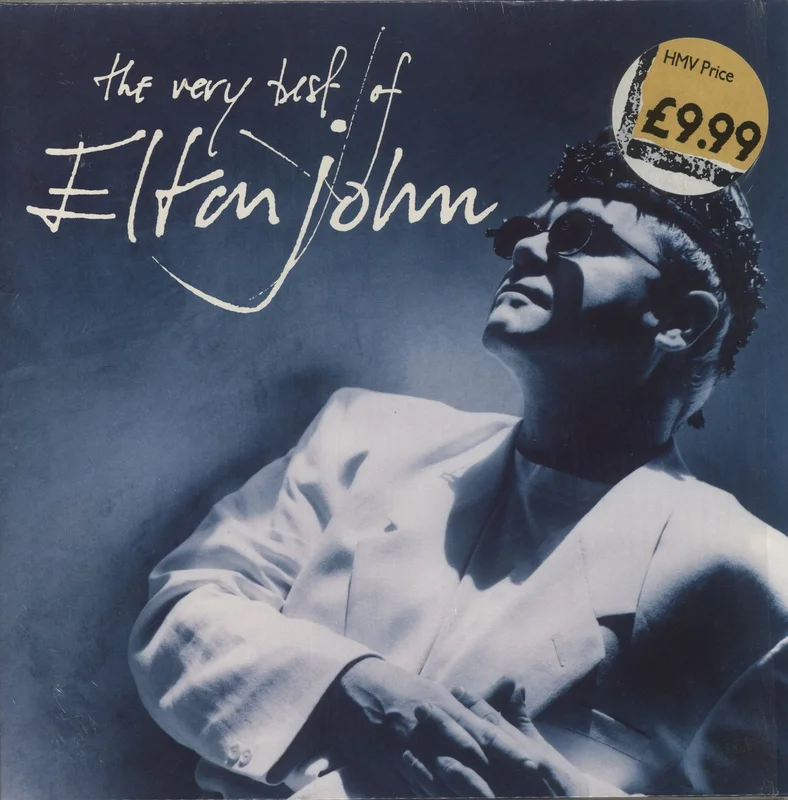 Elton John The Very Best Of Elton John - shrink UK 2-LP vinyl set