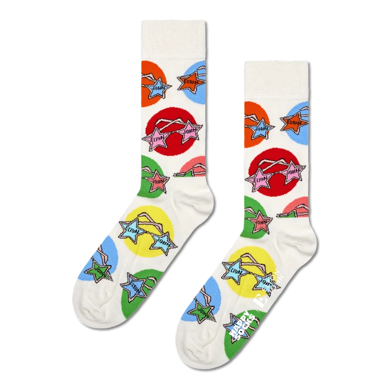Elton John x Happy Socks Glasses Socks