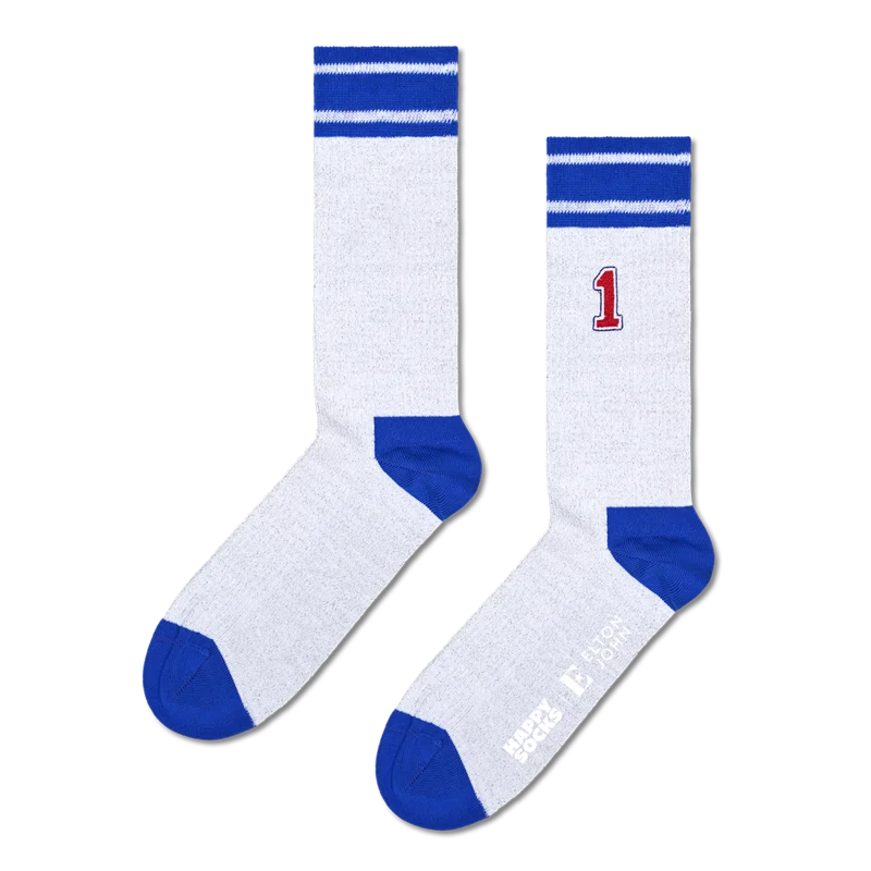 Elton John x Happy Socks Stadium Mid High Socks