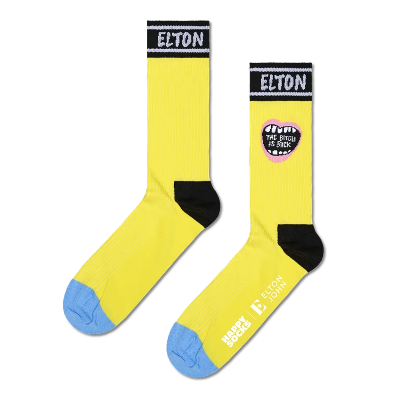 Elton John x Happy Socks The Bitch Is Back Socks