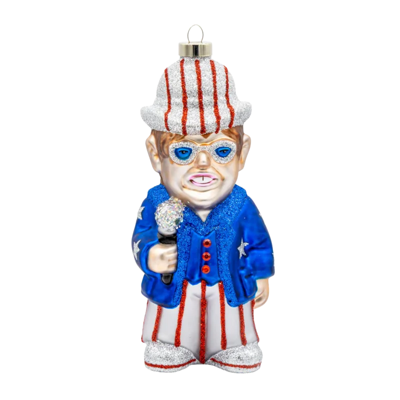 Elton John x Kat + Annie Patriotic Ornament