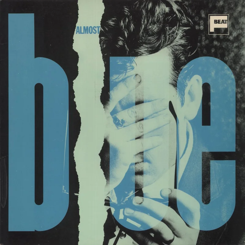 Elvis Costello Almost Blue - B/T UK Vinyl LP