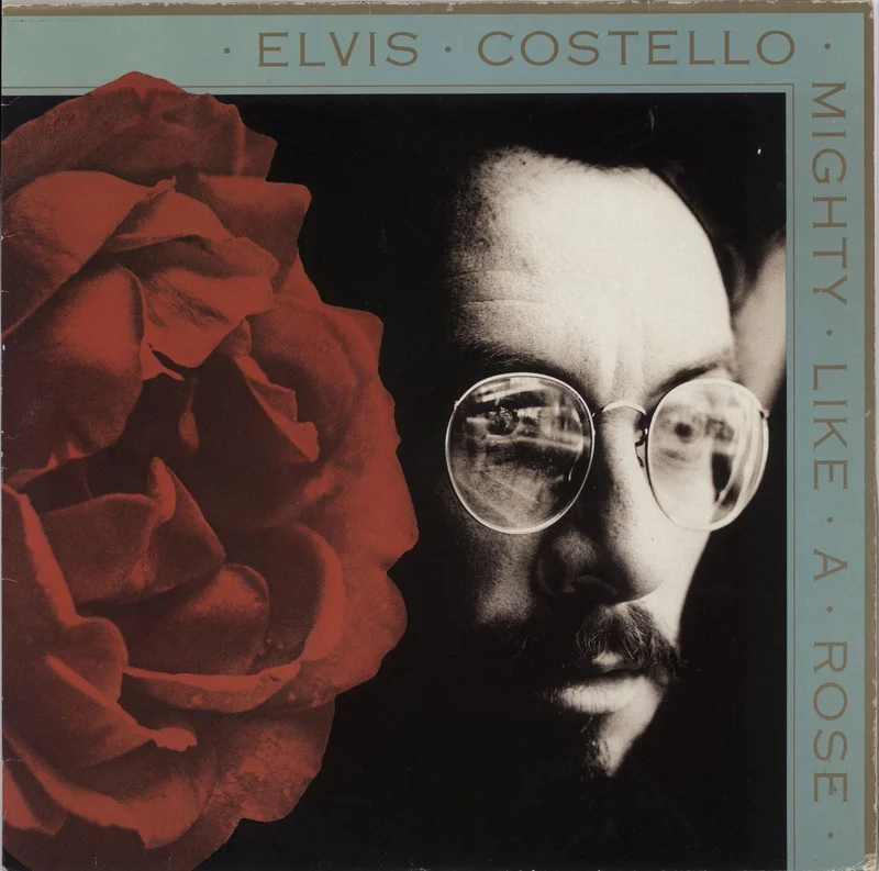 Elvis Costello Mighty Like A Rose - EX German Vinyl LP