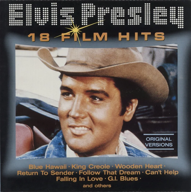 Elvis Presley 18 Film Hits Danish Vinyl LP
