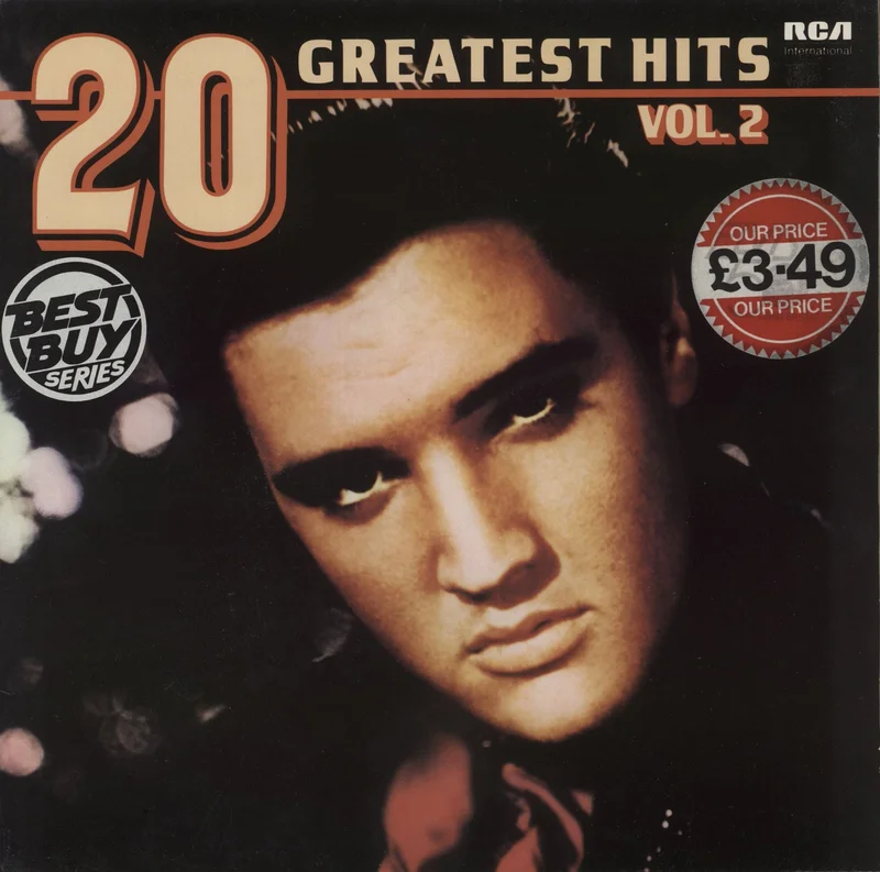 Elvis Presley 20 Greatest Hits Vol.2 German Vinyl LP