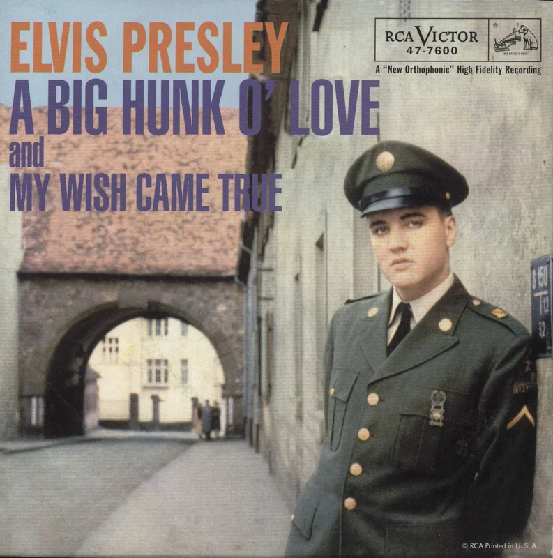 Elvis Presley A Big Hunk O' Love US 7" vinyl