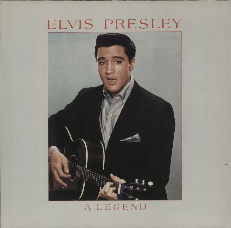 Elvis Presley A Legend French Vinyl LP