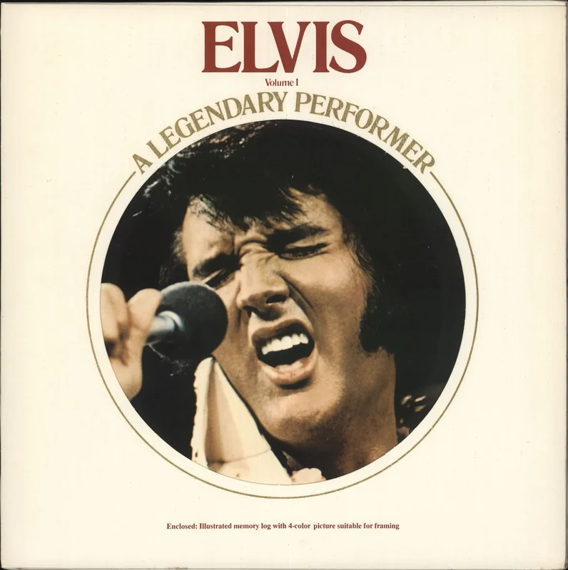 Elvis Presley A Legendary Performer Volume 1 US Vinyl LP