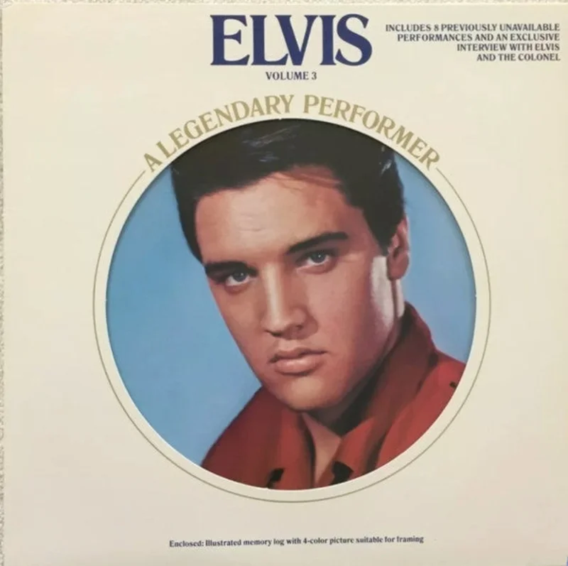 Elvis Presley A Legendary Performer - Volume 3 (VG+/VG)