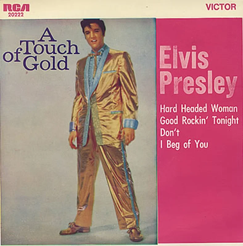Elvis Presley A Touch Of Gold Australian 7" vinyl