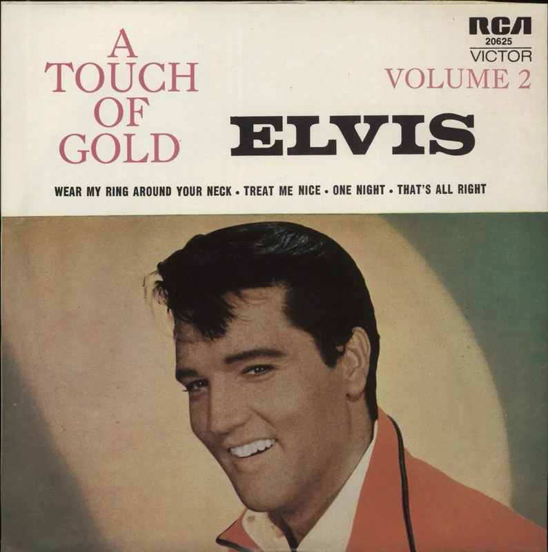 Elvis Presley A Touch Of Gold Vol. 2 UK 7" vinyl