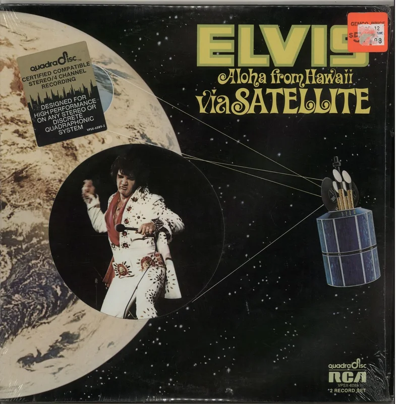 Elvis Presley Aloha From Hawaii Via Satellite - Quad US 2-LP vinyl set