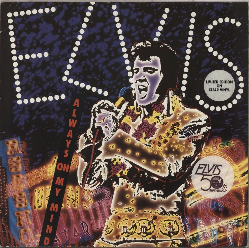 Elvis Presley Always On My Mind - Clear Vinyl - EX UK Vinyl LP
