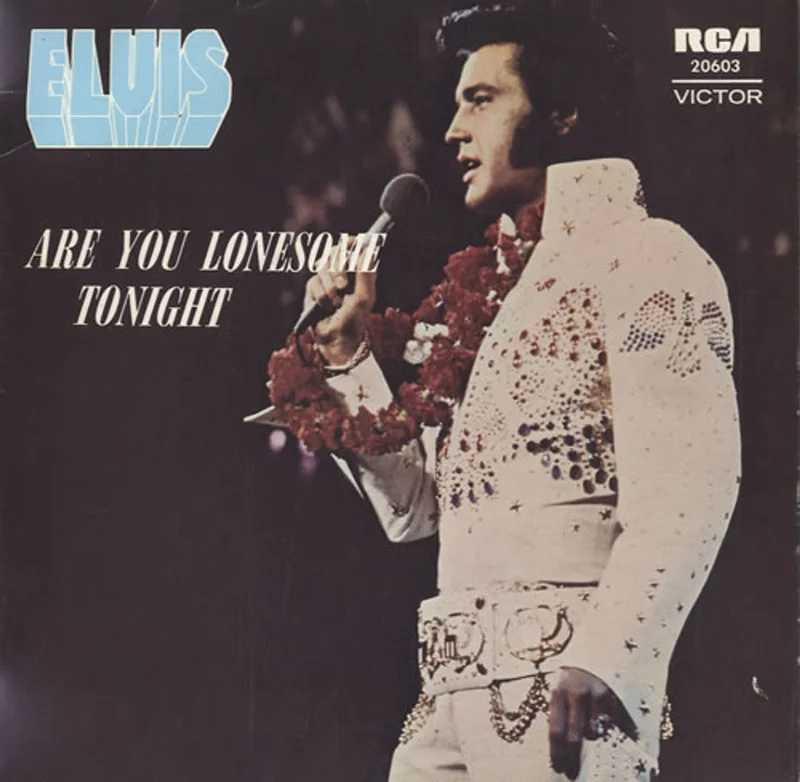 Elvis Presley Are You Lonesome Tonight Australian 7" vinyl