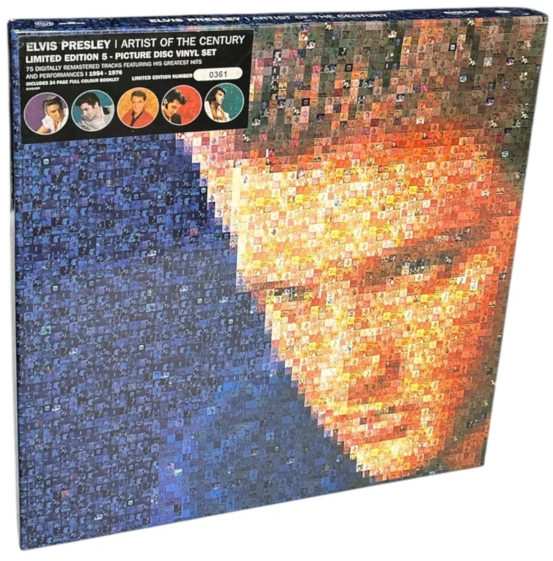 Elvis Presley Artist Of The Century - Picture Discs UK Vinyl box set