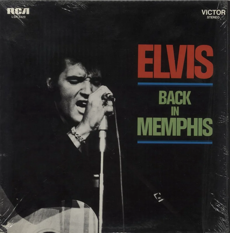 Elvis Presley Back In Memphis - Shrink US Vinyl LP