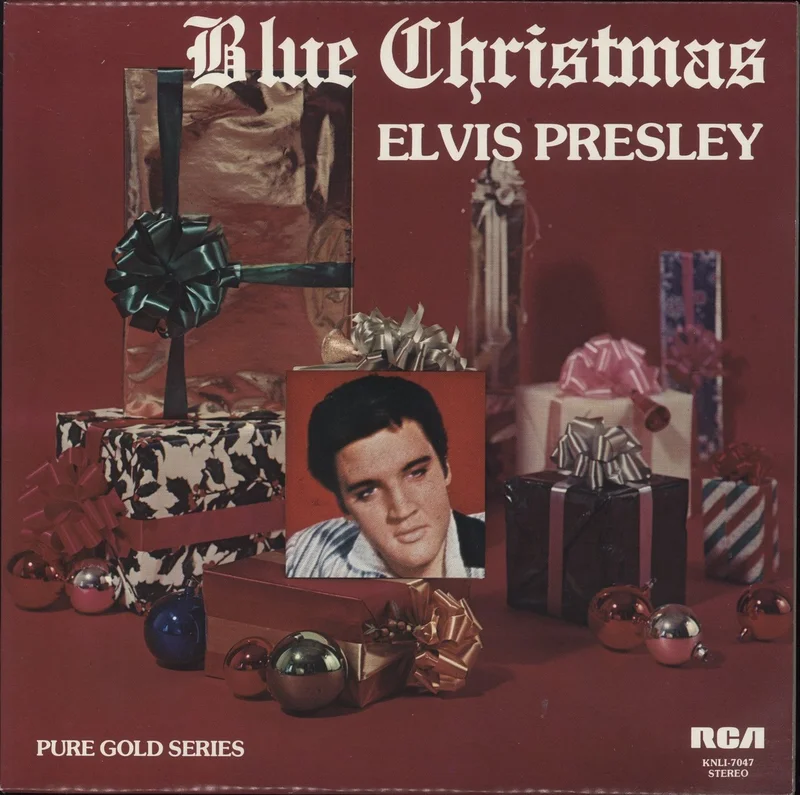 Elvis Presley Blue Christmas Canadian Vinyl LP