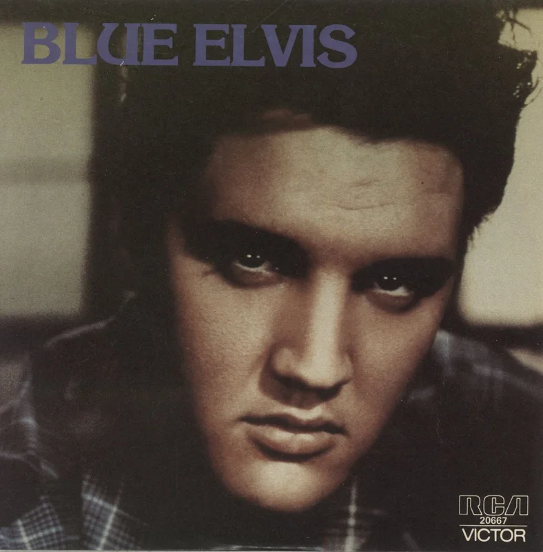 Elvis Presley Blue Elvis EP Australian 7" vinyl